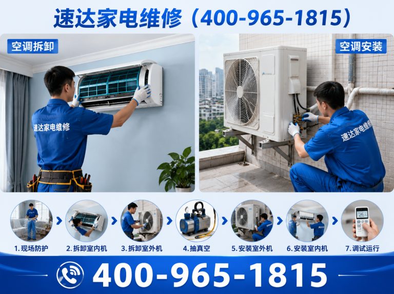 凉山空调拆装展示图